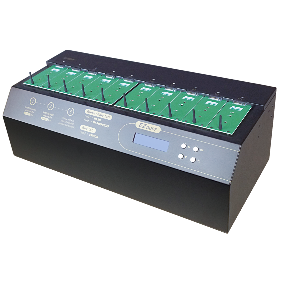 1 to 9 NVMe Duplicator